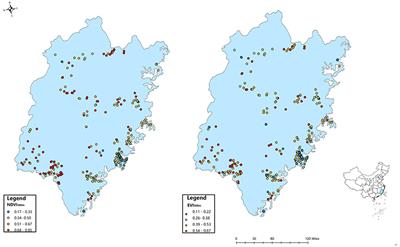 Associations and pathways between residential greenness and metabolic syndromes in Fujian Province